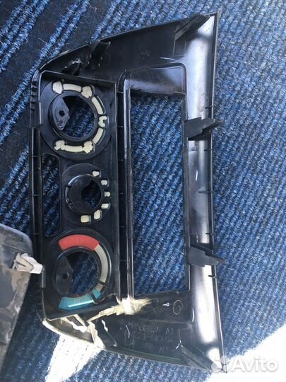 Рамка для 2 din магнитолы на lancer 9