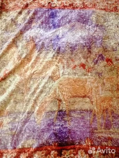 Плюшевый ковер СССР