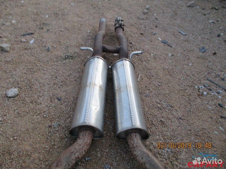 Глушитель audi A6 4F2 BBJ