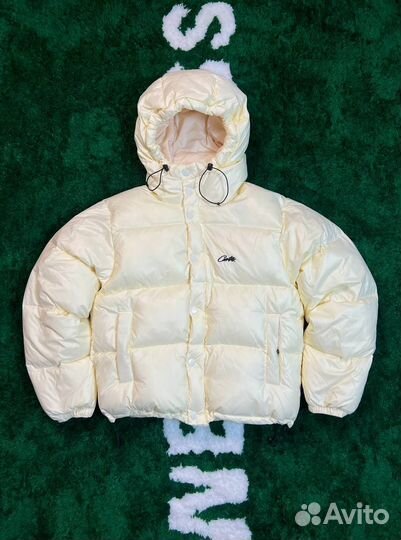 Пуховик Corteiz белый