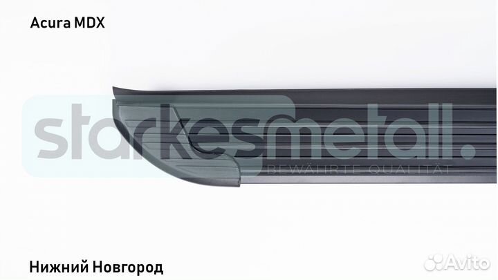 Пороги подножки Acura MDX Village