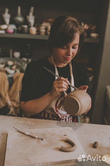 Мастер класс по керамике, лепка, гончарный круг