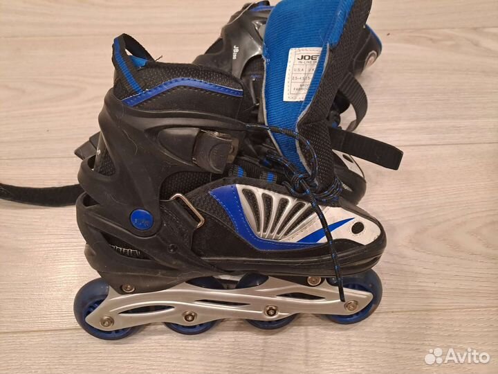 Ролики детские раздвижные, новые 34-37р