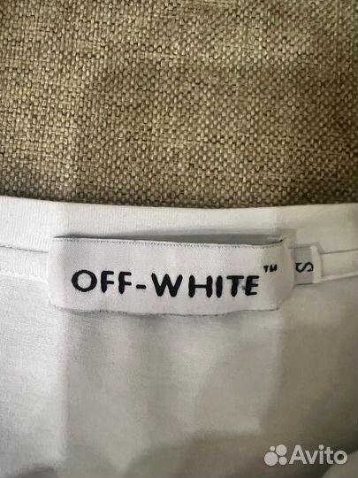 Лонгслив с длинными рукавами OFF- white