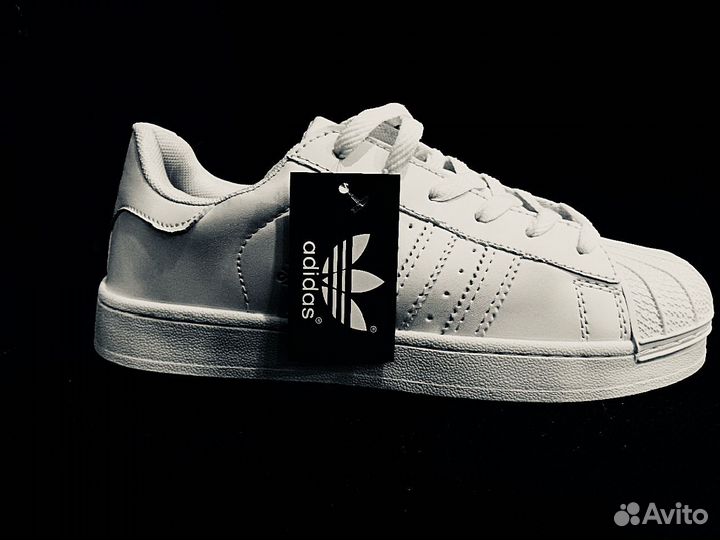 Кеды adidas superstar белые