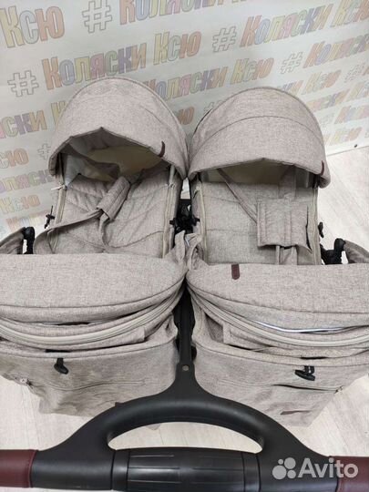 Коляска для двойни Carrello Connect