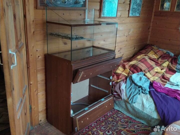 Аквариум 100л с тумбой