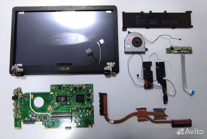 Комплектующие. Ноутбук Asus N705UD