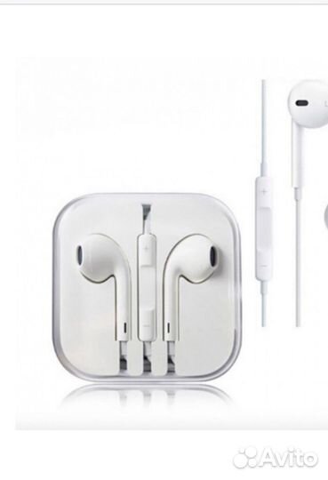 Стереогарнитура для iPhone EarPods Apple
