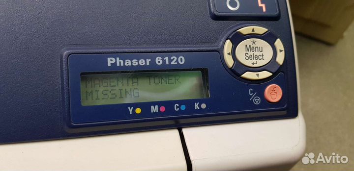 Цветной лазерный принтер xerox Phaser 6120