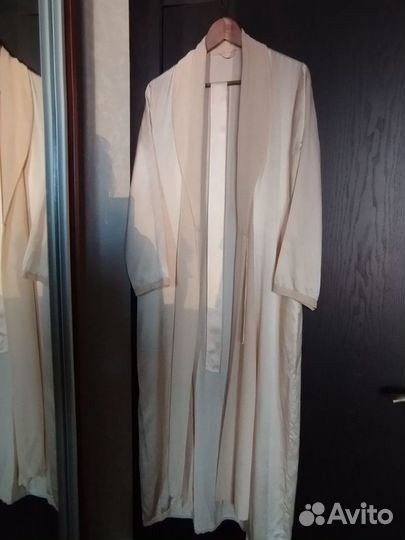 La Perla шелковый халат в пол (100% шелк)