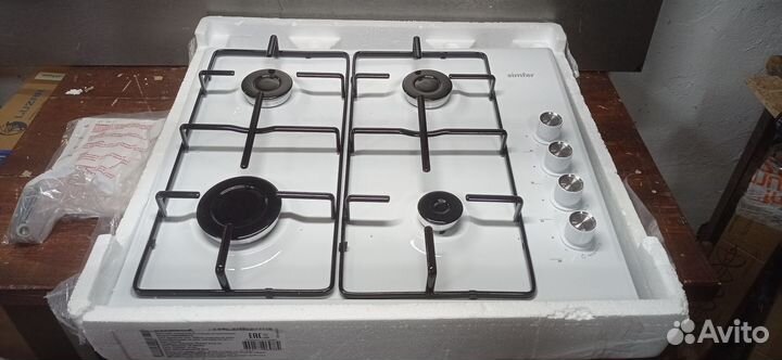 Газовая варочная панель 4 конфорки новая