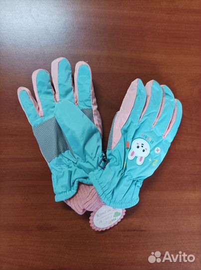 Перчатки детские с начесом