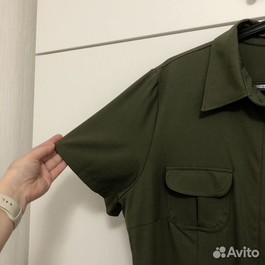 Платье рубашка женское 56 58 большого размера