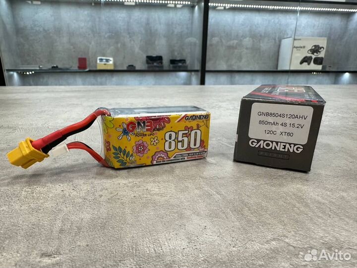 FPV аккумулятор GNB 850 mAh 4s 120c XT30