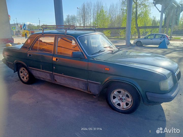 ГАЗ 3110 Волга 2.4 МТ, 1998, 64 000 км