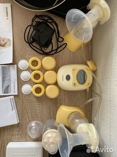 Молокоотсос medela электрический двухфазный