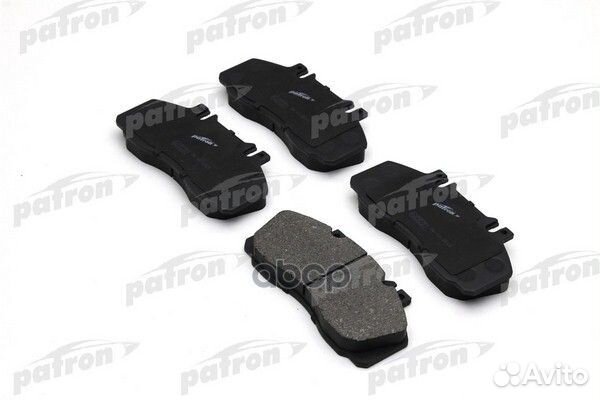 Колодки тормозные дисковые PBP501 patron