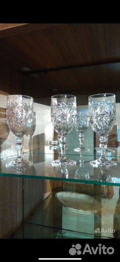 Хрустальные фужеры Югославия