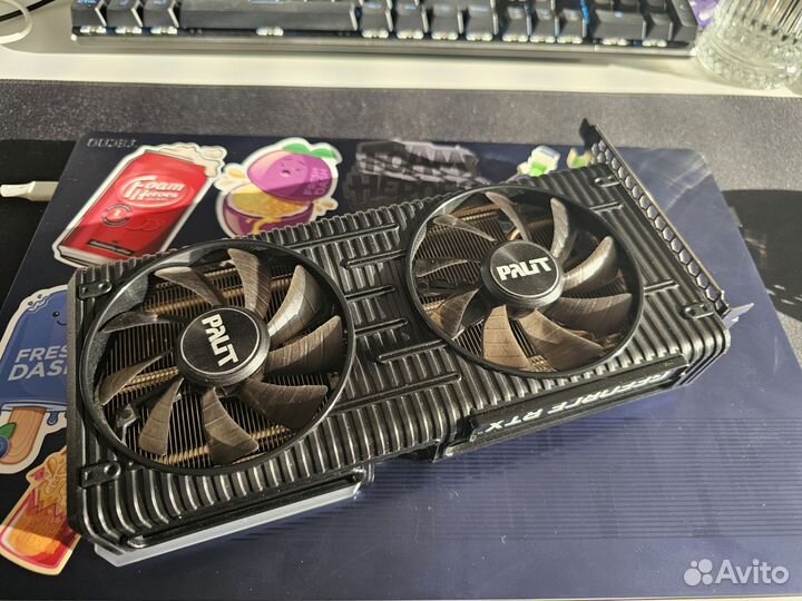 Видеокарта RTX3060Ti 8gb Palit dual