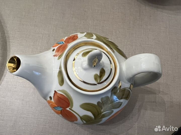 Чайник заварочный фарфоровый СССР