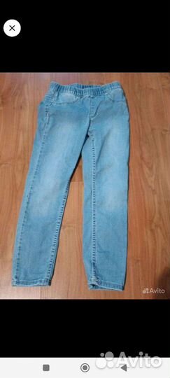 Рубашка Н&М, джегинсы Н&М рост 116