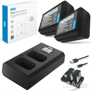 З.У. + 2 акб на Canon LP-E17