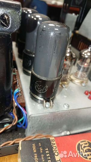 Радиолампа 4 шт RCA 6V6gt/g VT-107 USA отличная