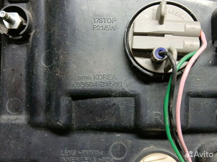 Фонарь задний правый SsangYong Родиус, Ставик II