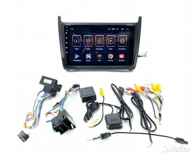 Андроид магнитола Volkswagen Polo универсальная