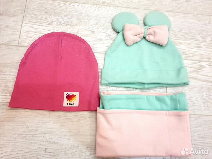 Шапка и снуд 4-6 лет