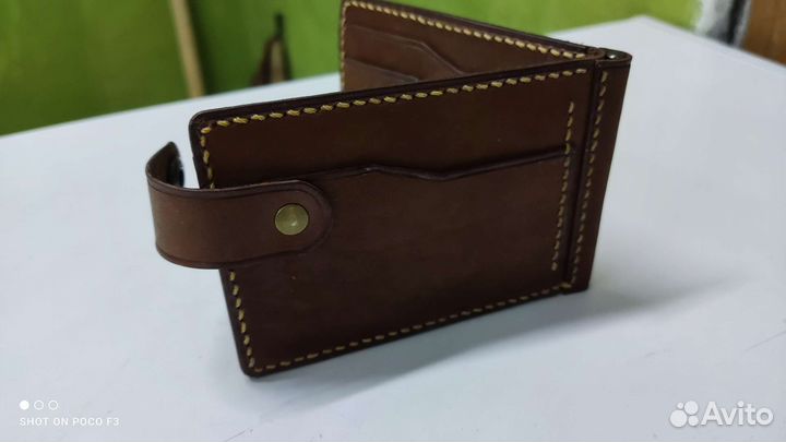 Бумажник мужской натуральная кожа