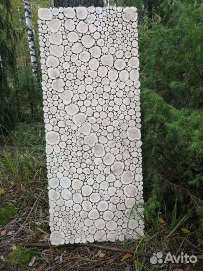 Панно из можжевельника