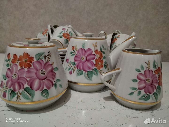 Чайно-кофейный сервиз вербилки СССР