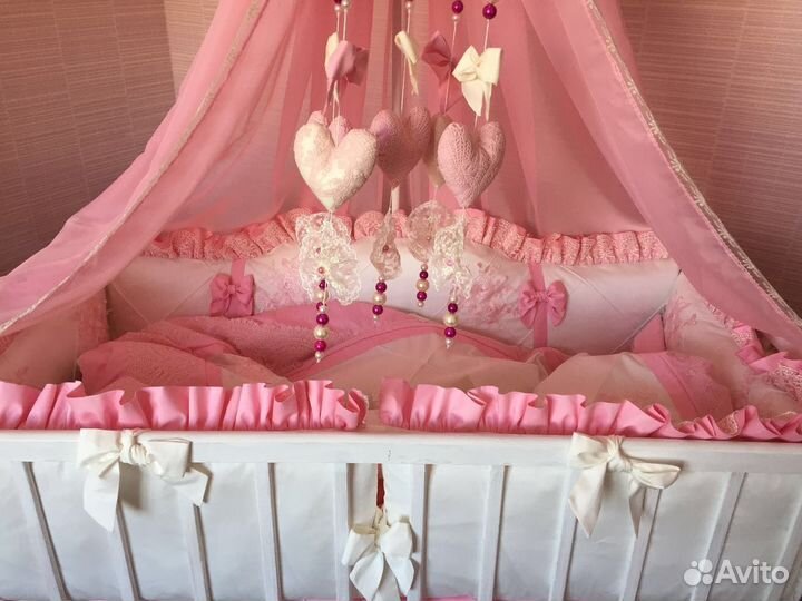 Бортики на кроватку