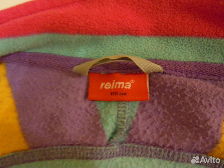 Детские флисовые кофта и брюки reima