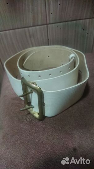 Портупея белая Дембельская