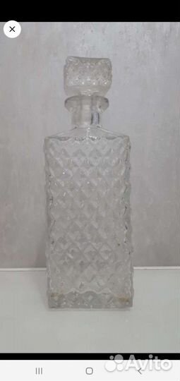 Штофы и графины