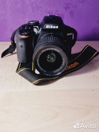 Зеркальный фотоаппарат Nikon d3400