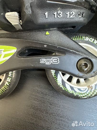 Роликовые коньки детские раздвижные