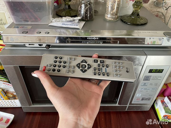 Dvd плеер с караоке lg