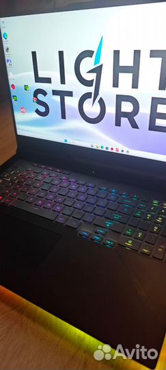 Игровой ноутбук Asus ROG G17 RTX 4080 Ryzen 9 7845