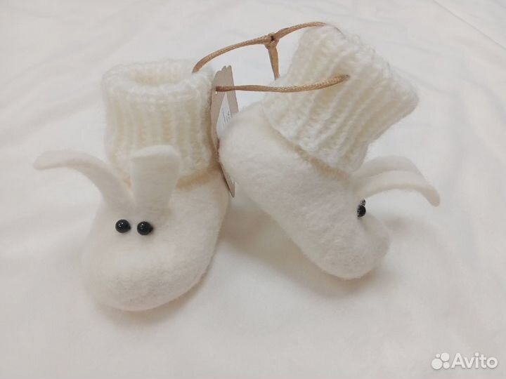 Пинетки валяные