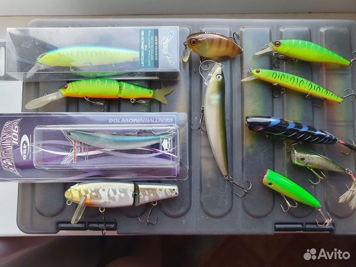 Японские Воблеры Megabass Jackall Luck