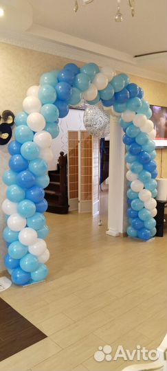 Арка. Шарики на вход магазина