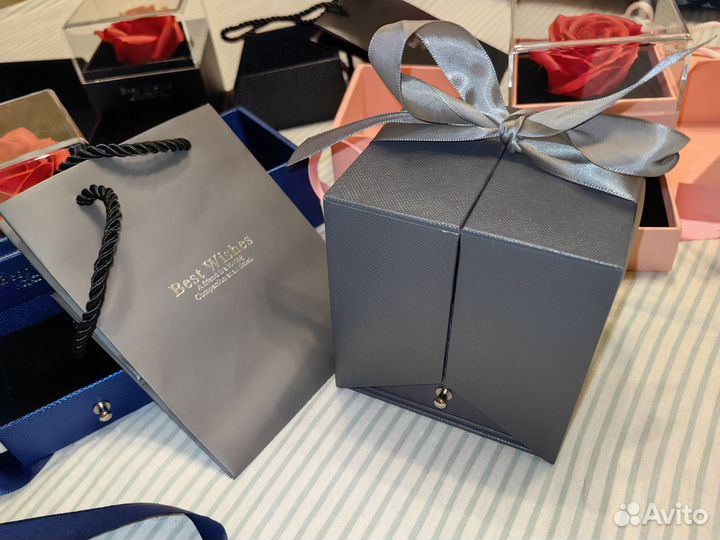 Подарочная шкатулка с розой