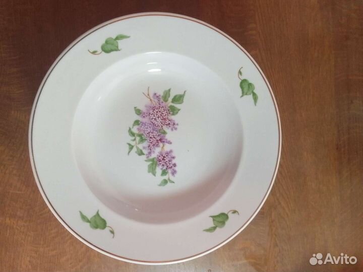 Тарелки суповые и плоские СССР дулево