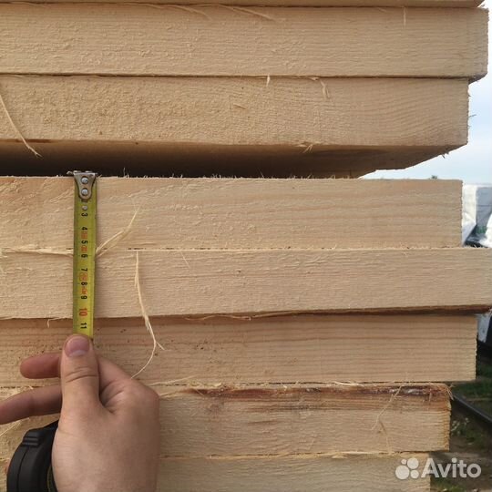 Доска обрезная 40x100x6000