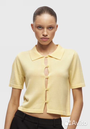 Кардиган с воротником поло Studio 29