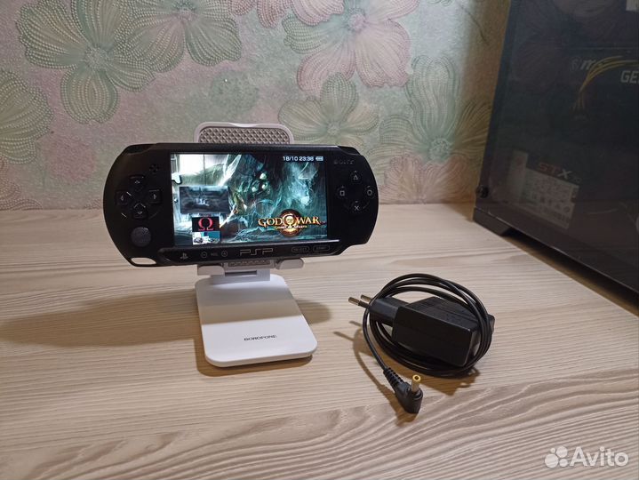 Sony PSP e1008 + много игр
